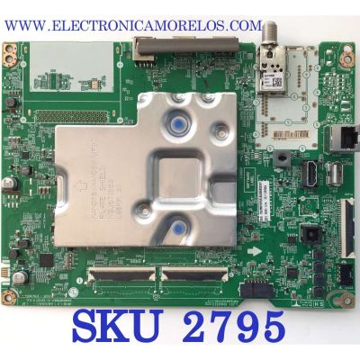 MAIN PARA TV LG 4K SMART UHD TV / NUMERO DE PARTE EBT66622207 / EAX69487906 / EAX69487906 (1.0) / 1IEBT000-004N / RU1B21A0G9 / MODELO 70UP8070PUR / 70UP8070PUR.BUSMLKR